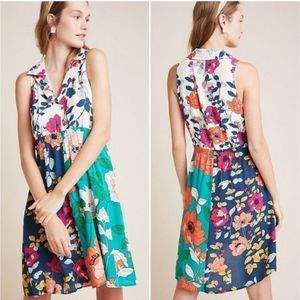 Anthropologie Dinah Floral Dress